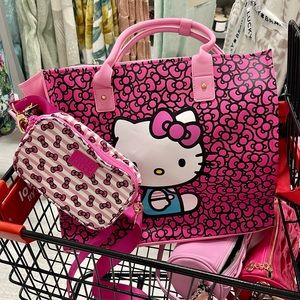 BNWT 3 Piece Hello Kitty Tote